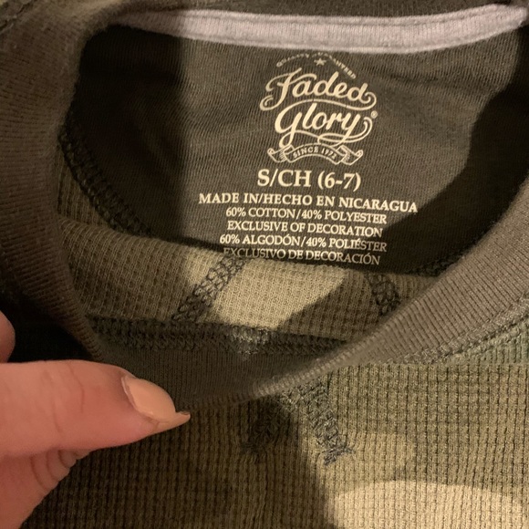 size 6 camouflage thermo top - Picture 2 of 2